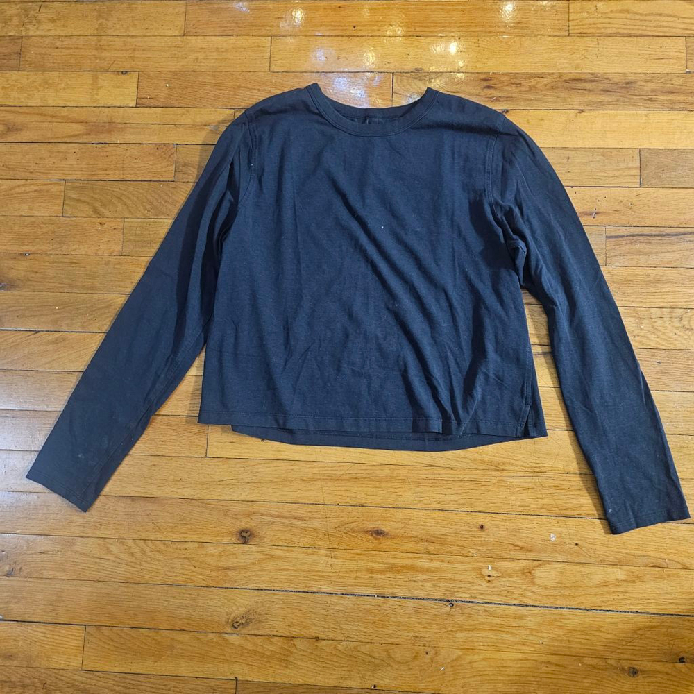 Lululemon Black Long Sleeve T-Shirt Women's Small